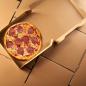 Preview: Pizzakarton braun ohne Aufdruck 33,0 x 33,0 x 4,0cm (Palettenpreis)